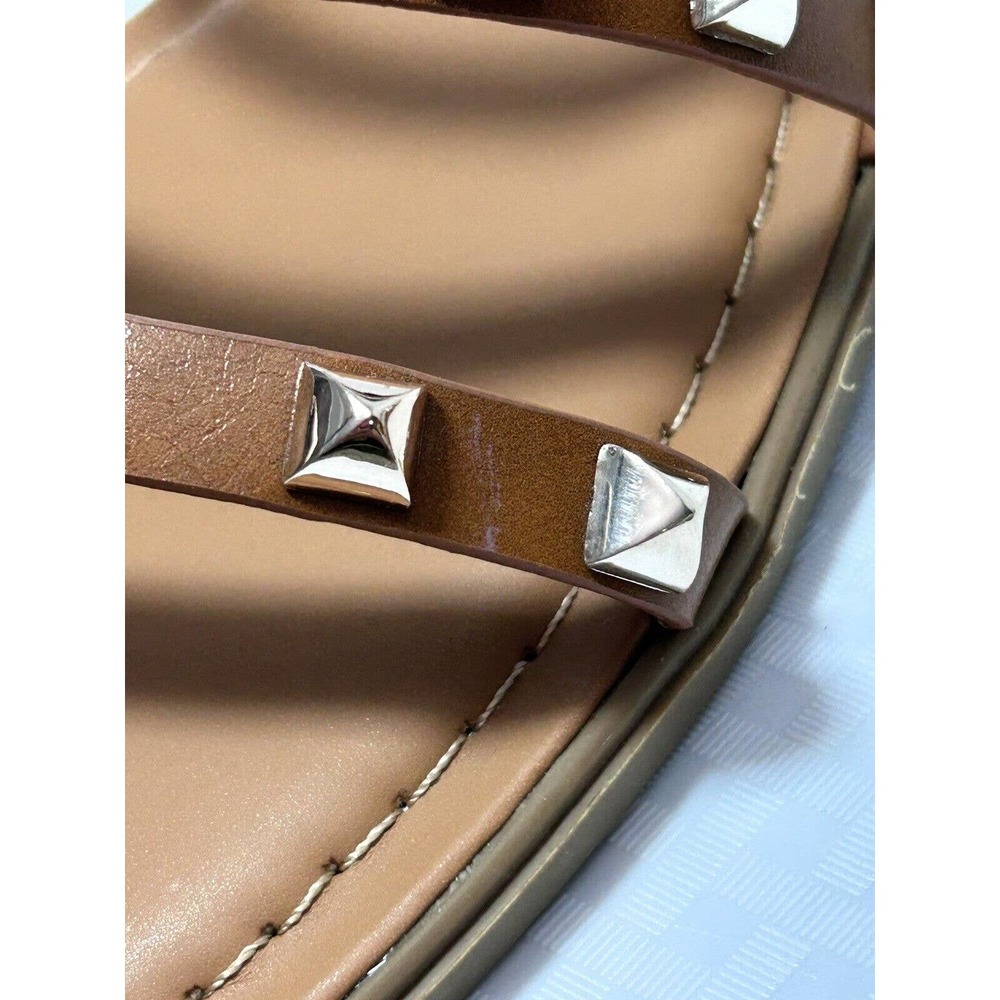 Pierre Dumas Studded Sandal in New Tan~Size 8 - Picture 9 of 13